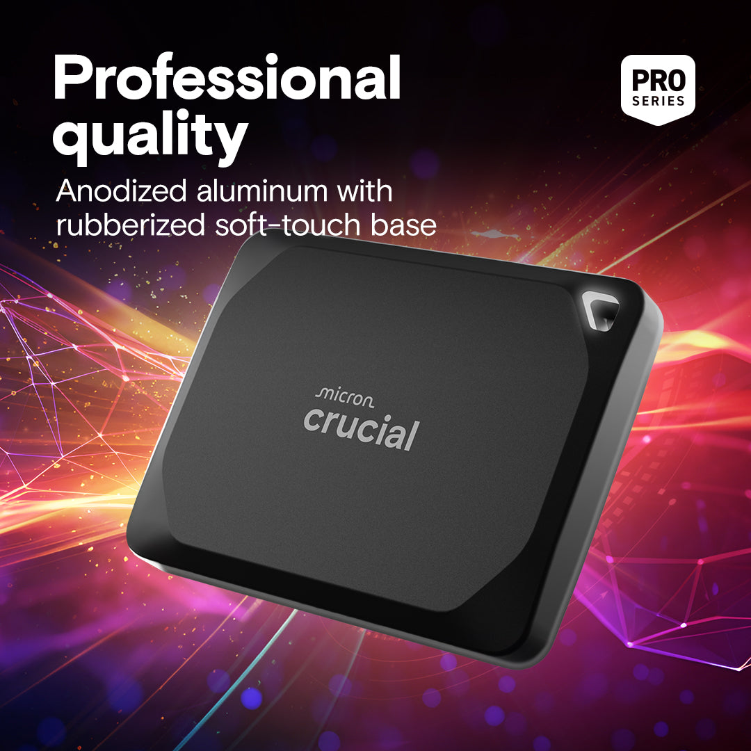 CRUCIAL X10 PRO 2TB PORTABLE SSD CT2000X10PROSSD9 – TechCure India