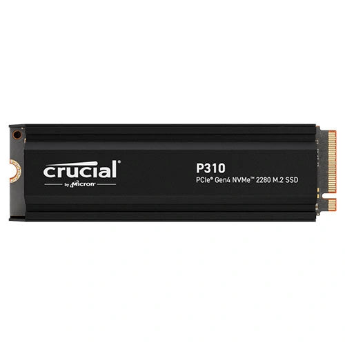 Crucial P310 NVMe 1TB Gen4 SSD with Heatsink