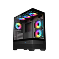KARNAGE Crusader ARGB ATX Mid Tower Cabinet ( Black ) – TechCure India