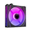 ANT ESPORTS Crystaflow 120mm ARGB Cabinet Fan (Triple Pack) ( Black ) - 2