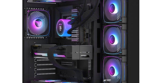 Ant Esports Crystal X7 Pro Max ARGB Mid Tower Gaming Cabinet with Type-C - Black – TechCure India