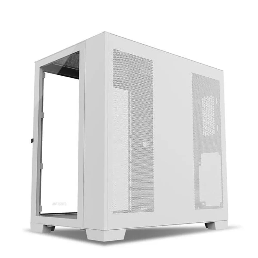 ANT ESPORTS Crystal XL ATX Mid Tower Cabinet (White) - 3