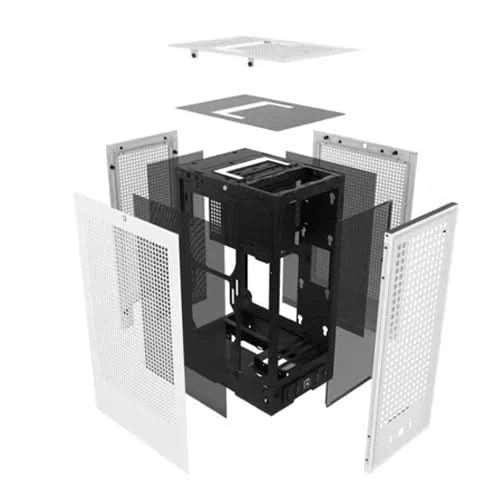 HYTE Revolt 3 White ITX Mini Tower Case – TechCure India