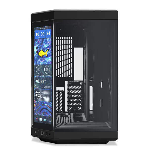 HYTE Y70 TOUCH INFINITE (E-ATX) MID TOWER CABINET (BLACK) CS-HYTE-Y70TI-BB – TechCure India