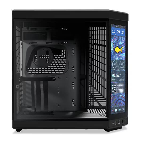 HYTE Y70 TOUCH INFINITE (E-ATX) MID TOWER CABINET (BLACK) CS-HYTE-Y70TI-BB – TechCure India