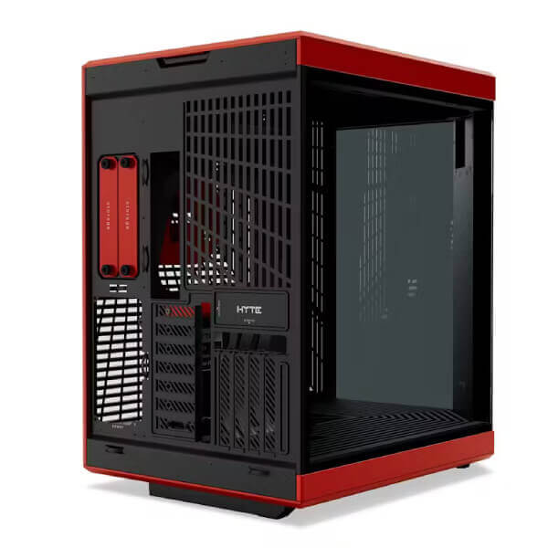 HYTE Y70 TOUCH INFINITE DUAL CHAMBER ATX MID-TOWER CABINET RED-BLACK (CS-HYTE-Y70TI-RB) – TechCure India