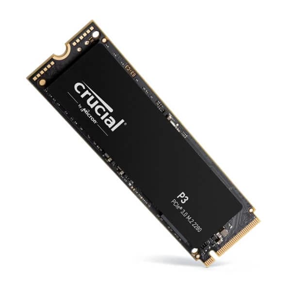 CRUCIAL P3 4TB M.2 NVME Gen3 Internal Solid State Drive ( SSD ) - 2
