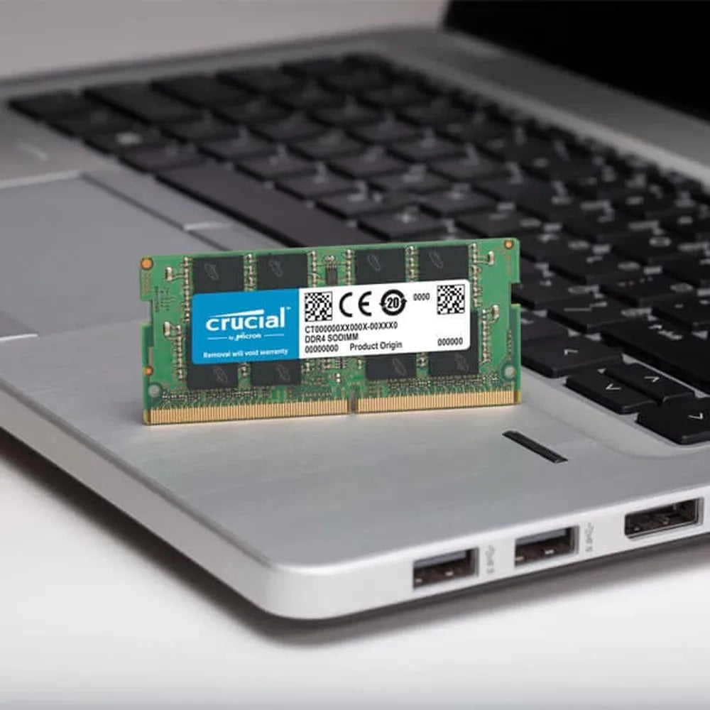 CRUCIAL 32GB ( 32GB x 1 ) 3200MHz DDR4 Laptop RAM ( CL22 ) - 3