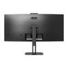 AOC CU34V5CWBK 34 Inch WQHD 100Hz VA Panel 121% SRGB 1MS Adaptive Sync Webcam Monitor - 3