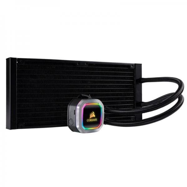 CORSAIR H115i RGB Platinum 280mm CPU Liquid Cooler (Black) - 5