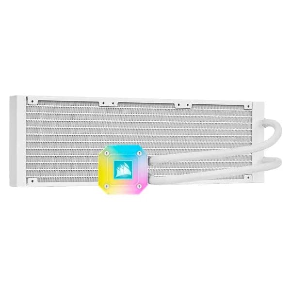 CORSAIR ICUE H150i Elite Capelllix 360mm CPU Liquid Cooler (White) - 3