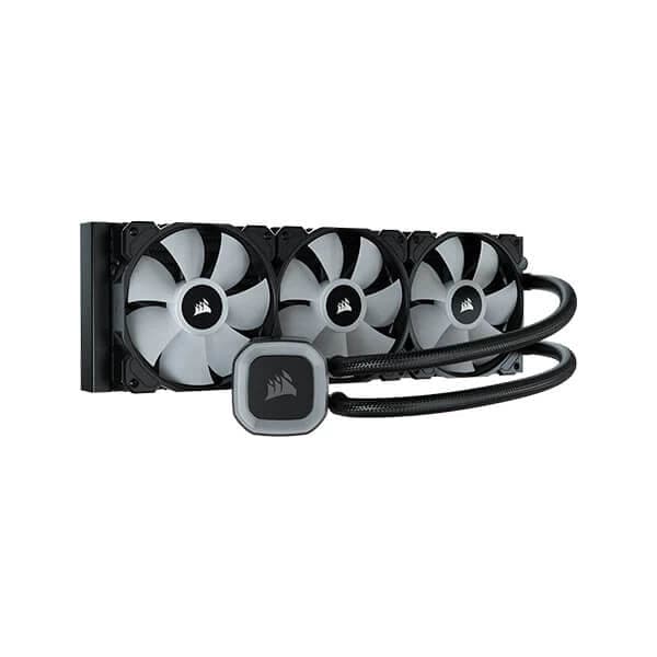 CORSAIR H150 RGB 360mm CPU Liquid Cooler (Black) - 2