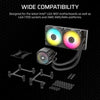 CORSAIR Nautilus RS ARGB 240mm CPU Liquid Cooler (Black) - 4