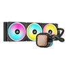CORSAIR iCUE Link H150i LCD RGB 360mm CPU Liquid Cooler (Black) - 3