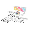 CORSAIR iCUE Link Titan 360 RX RGB 360mm CPU Liquid Cooler ( With LCD Display ) ( White ) - 5