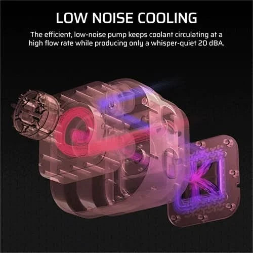 Corsair Nautilus 360 RS LCD Liquid CPU Cooler - Black – TechCure India