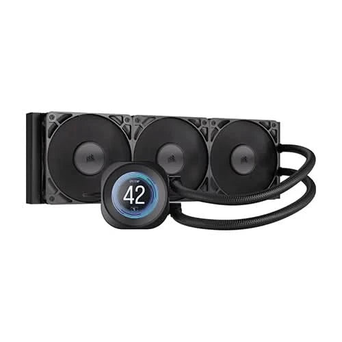 Corsair Nautilus 360 RS LCD Liquid CPU Cooler - Black – TechCure India