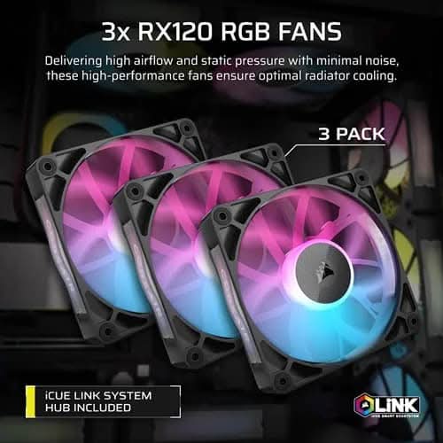 CORSAIR Hydro X Series iCUE XH505i RX 360 RGB Custom Cooling Kit (CX-9070018-WW) – TechCure India