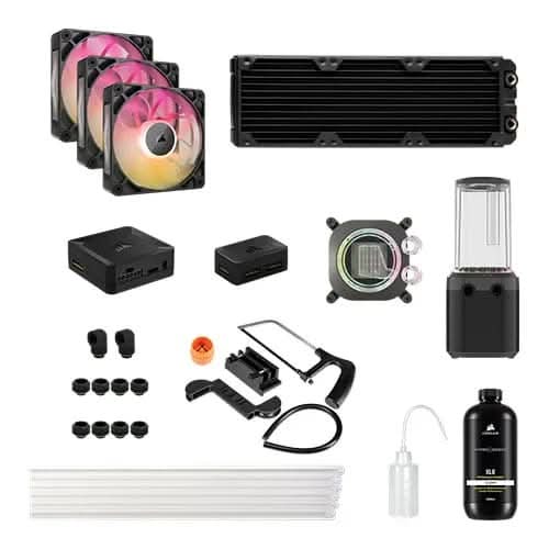 CORSAIR Hydro X Series iCUE XH505i RX 360 RGB Custom Cooling Kit (CX-9070018-WW) – TechCure India