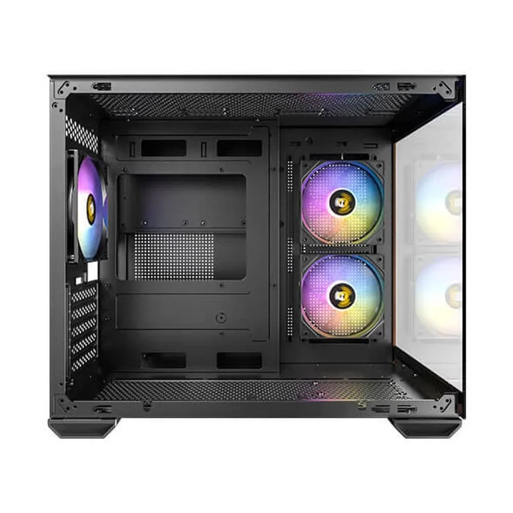 ANTEC CX600M Wood ARGB Mid Tower Cabinet ( Black ) - 4