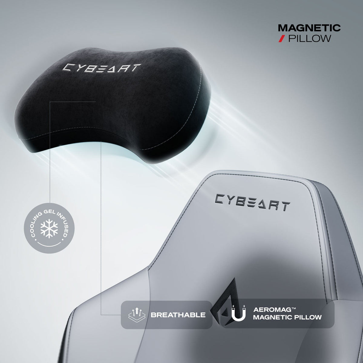CYBEART Apex Series - X11 Gray Chair (Grey) - image 10