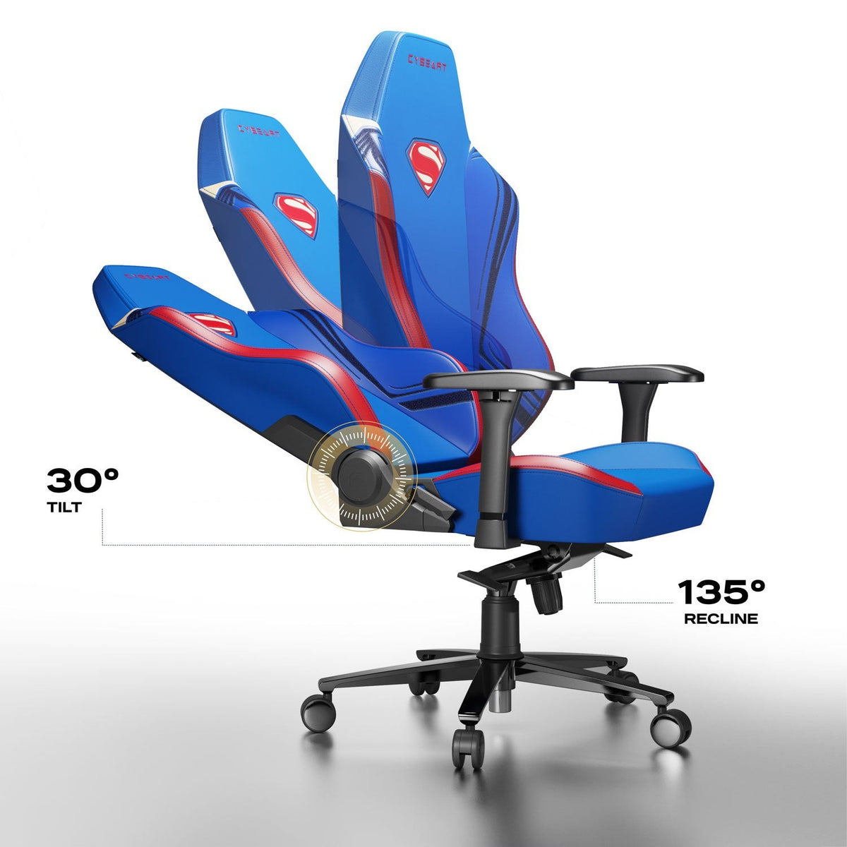 CYBEART NEO Series - Superman Gaming Chair – TechCure India