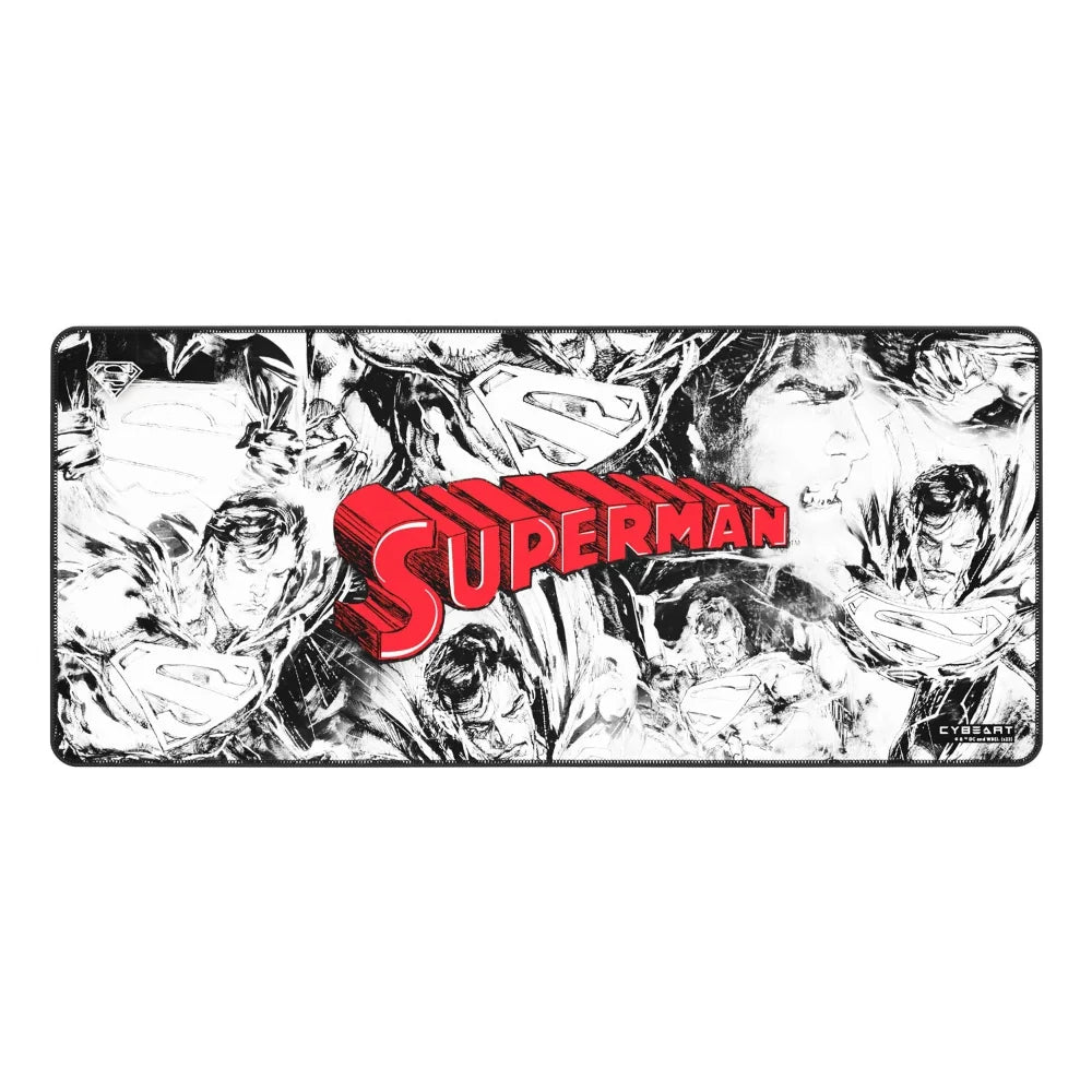 CYBEART Superman Jim Lee Edition XXL Gaming Mousepad – TechCure India