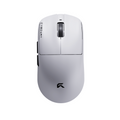 CYBEART Xeus 8K Wireless Tri Mode Ambidextrous Gaming Mouse ( White ) ( 42000DPI / 5 Macro Buttons ) – TechCure India