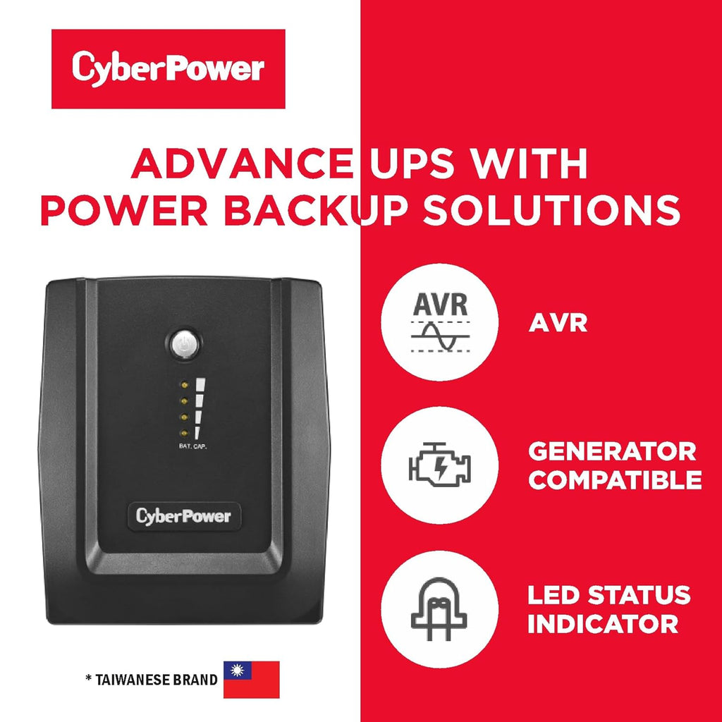 CYBER POWER 1.2 KVA UPS – TechCure India