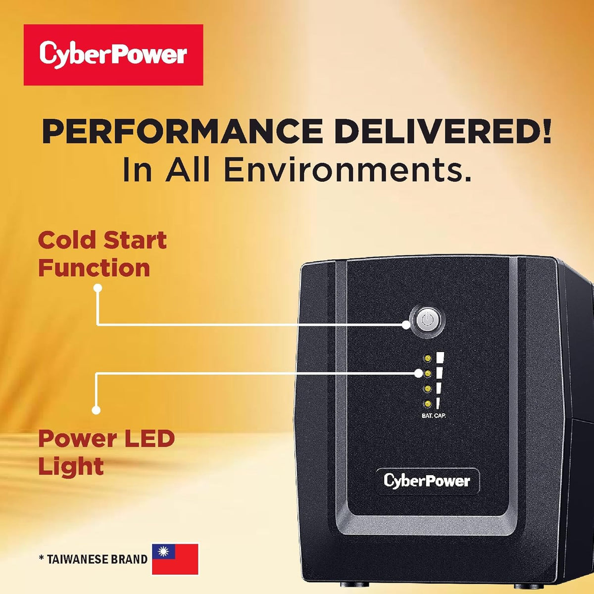 CYBER POWER 1.2 KVA UPS – TechCure India