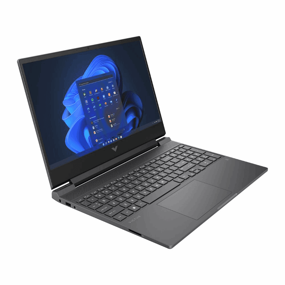 HP Victus 15-FA2495TX 15.6 Inch Gaming Laptop, Intel Core i7-13650HX, 24GB RAM, 512GB SSD, GeForce RTX 4050 6GB, Windows 11 Home, Microsoft Office 2024, Silver – TechCure India