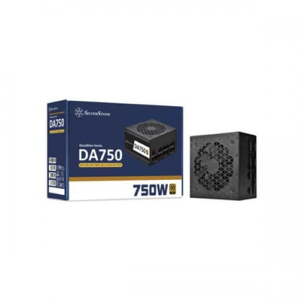 SilverStone DA750 Gold 80 PLUS Gold 750W fully modular ATX power supply – TechCure India
