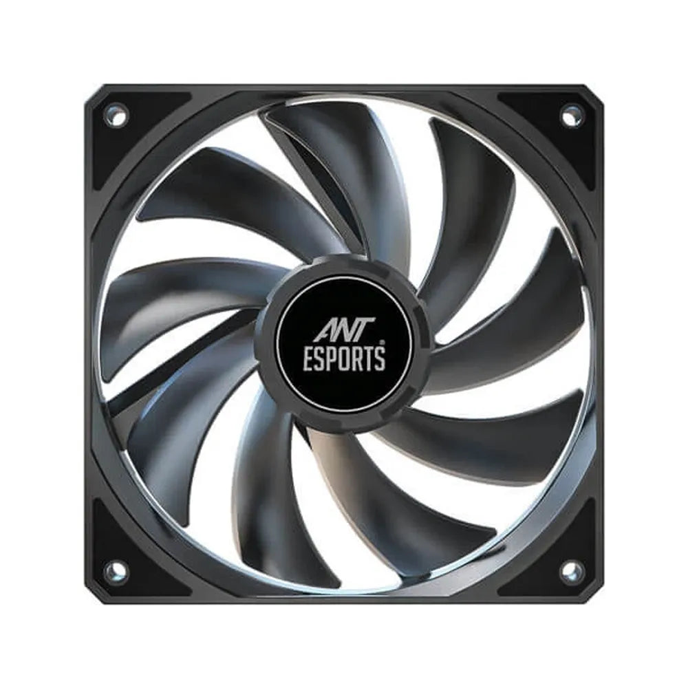 ANT ESPORTS Darkflow Cabinet Fan (Triple Pack) ( Black ) - 2