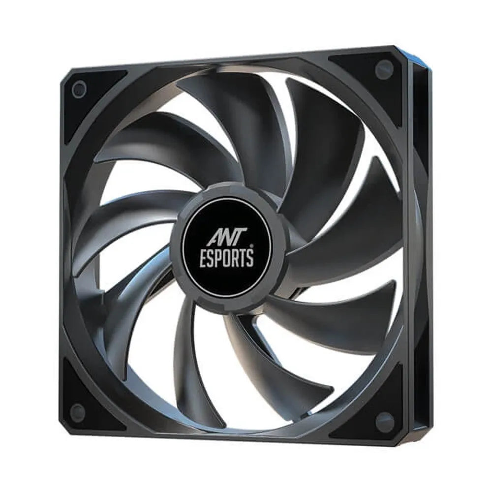 ANT ESPORTS Darkflow Cabinet Fan (Triple Pack) ( Black ) - 3