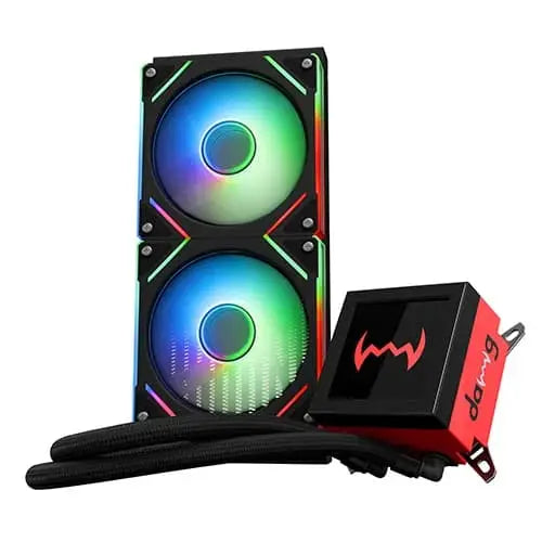 Dawg L240 AIO ARGB 240mm CPU Liquid Cooler (L240AIO-BLACK) – TechCure India