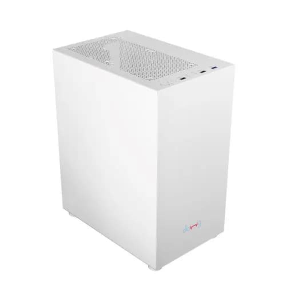 DAWG V 110 MATX Mini Tower Cabinet (White) – TechCure India