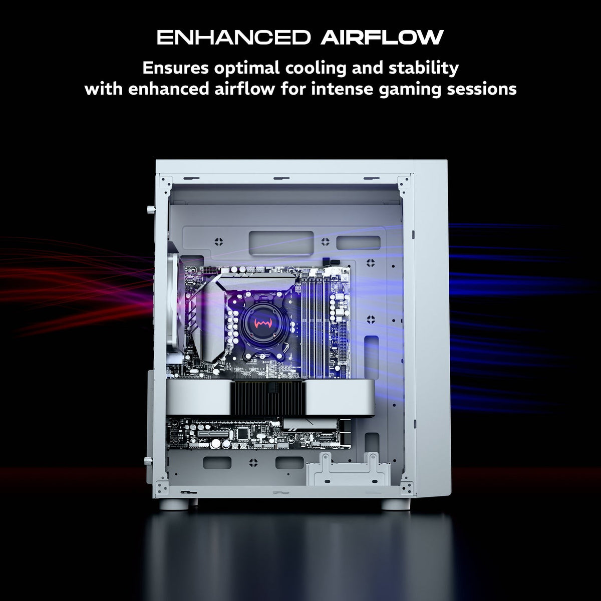 DAWG V 210 ATX Mid Tower Cabinet (Black) - image 5