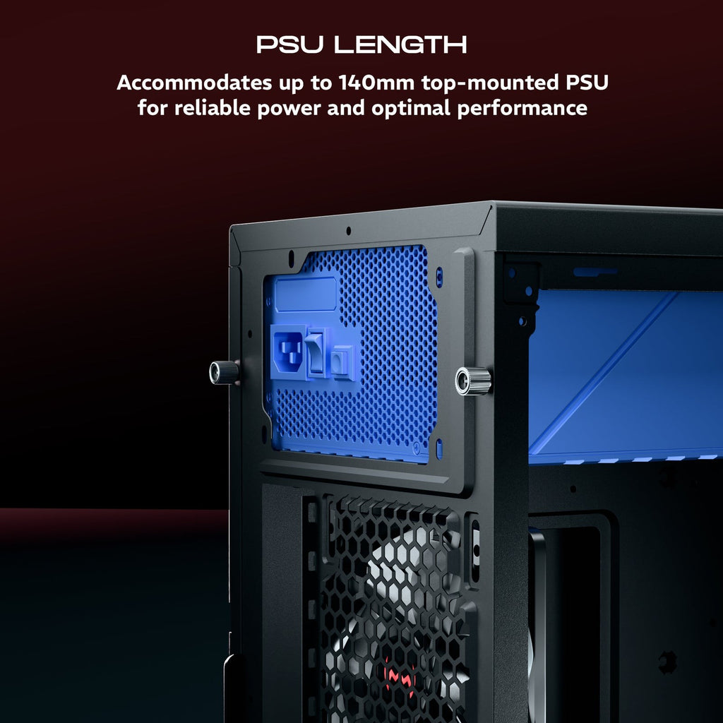 DAWG V 210 ATX Mid Tower Cabinet (Black) - image 6