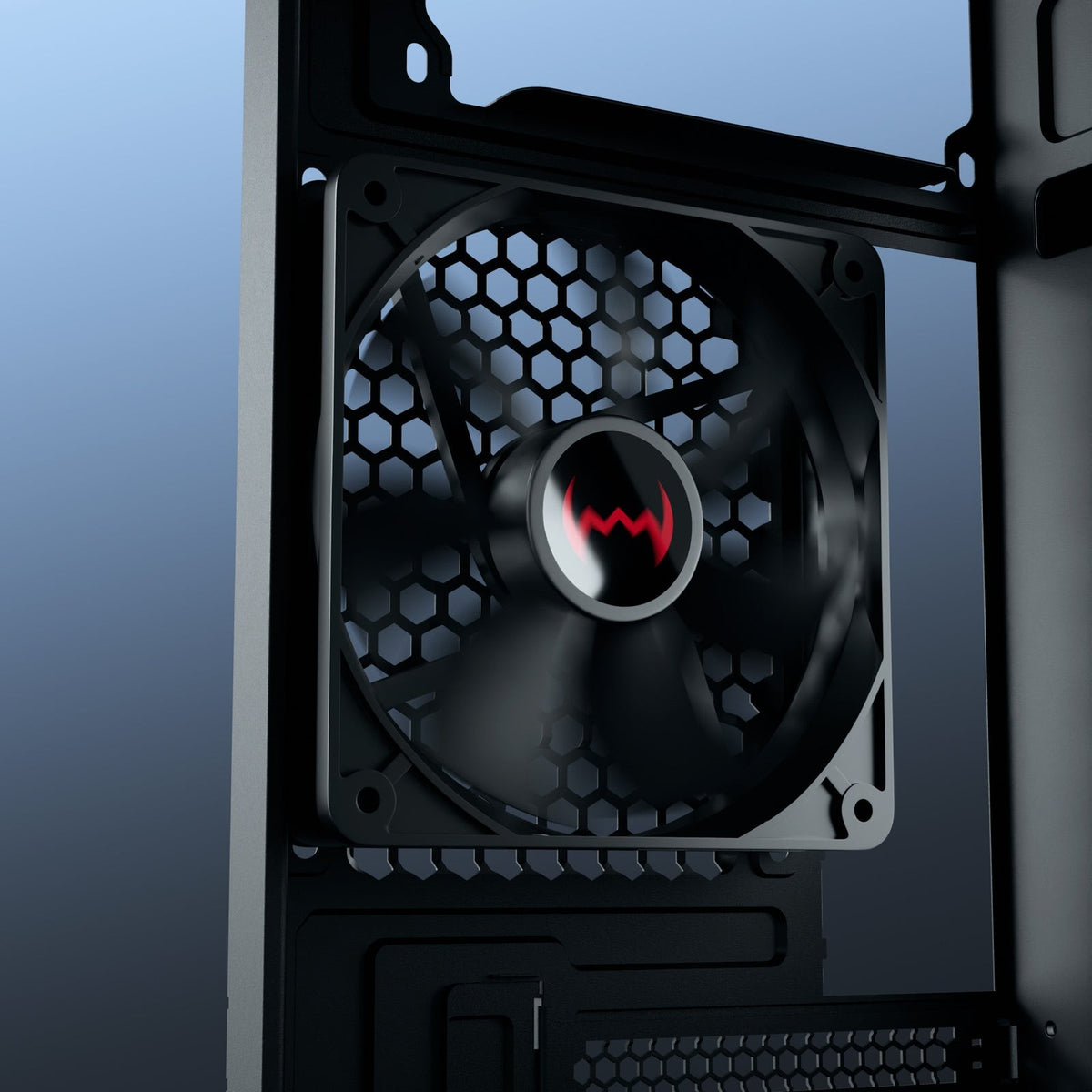DAWG V 210 ATX Mid Tower Cabinet (Black) - image 9
