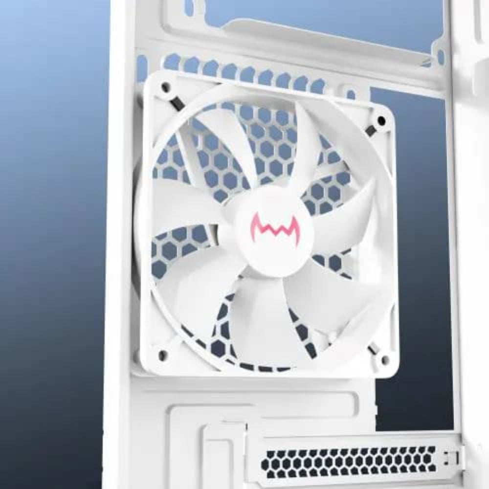DAWG V 211 ATX Mid Tower Cabinet (White) – photo 4 – TechCure India