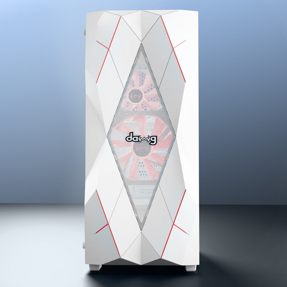 DAWG V 240 ATX Mid Tower Cabinet (Black) – TechCure India