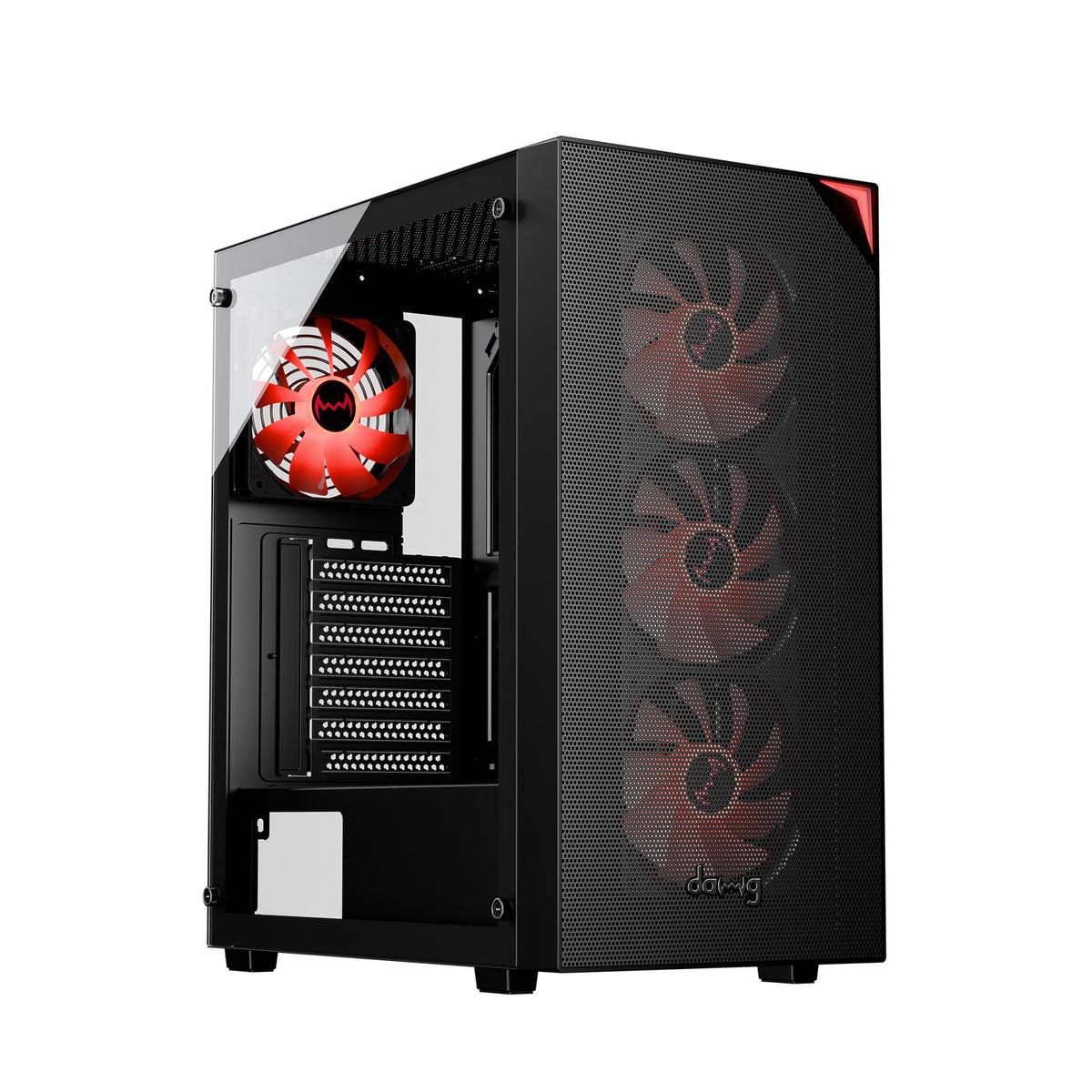 DAWG X 440 ARGB ATX Mid Tower Cabinet ( Black ) - image 1