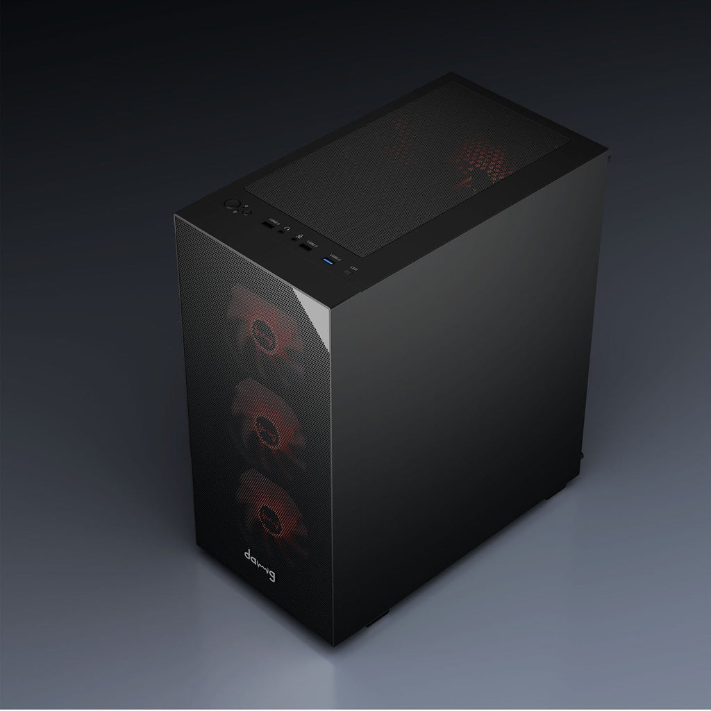 DAWG X 440 ARGB ATX Mid Tower Cabinet ( Black ) - image 3