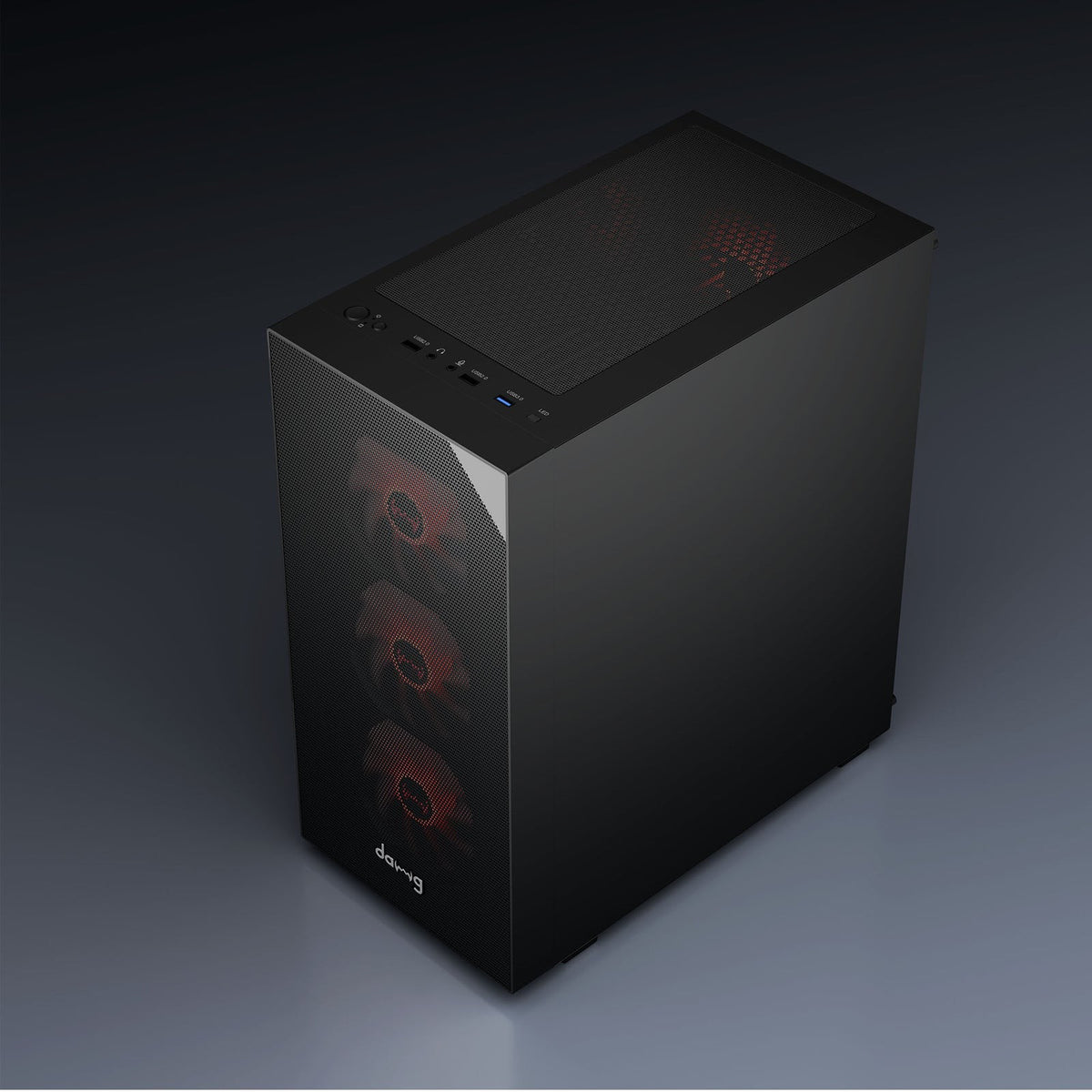 DAWG X 440 ARGB ATX Mid Tower Cabinet ( Black ) - image 3