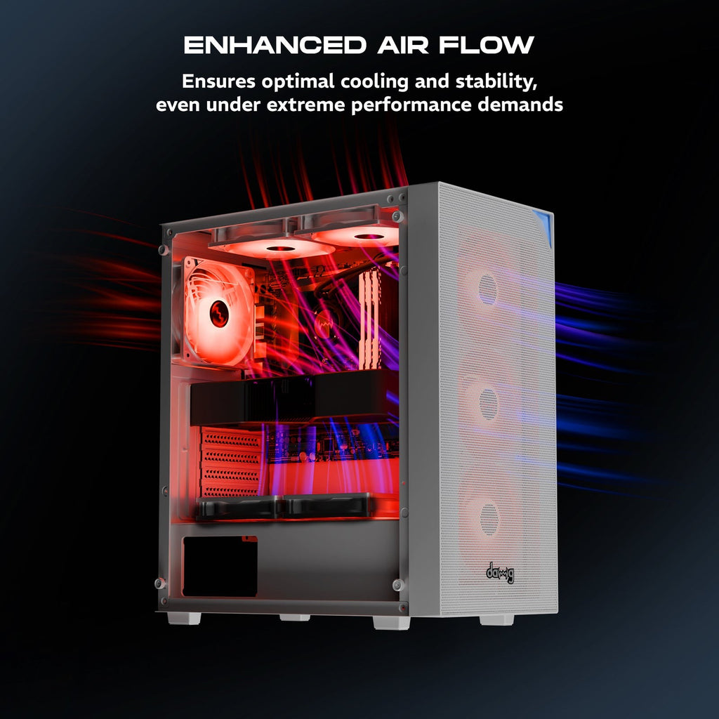 DAWG X 440 ARGB ATX Mid Tower Cabinet ( Black ) - image 4