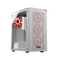 Dawg X 440 ARGB White ATX Mid Tower Cabinet (X440-ARGB-WHITE) – TechCure India