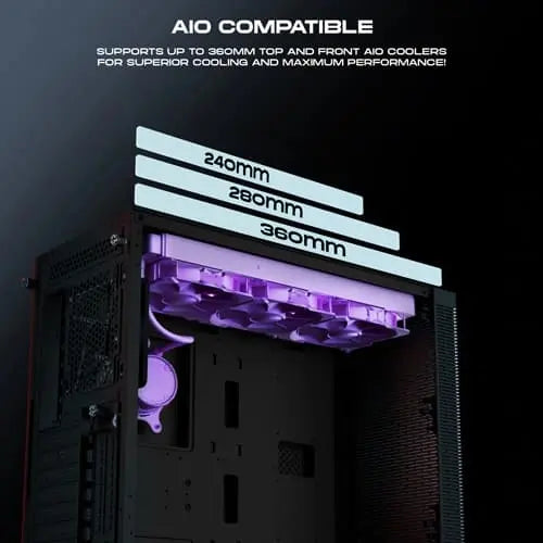 Dawg X 490 E-ATX Full Tower Cabinet (X490-BLACK) – TechCure India