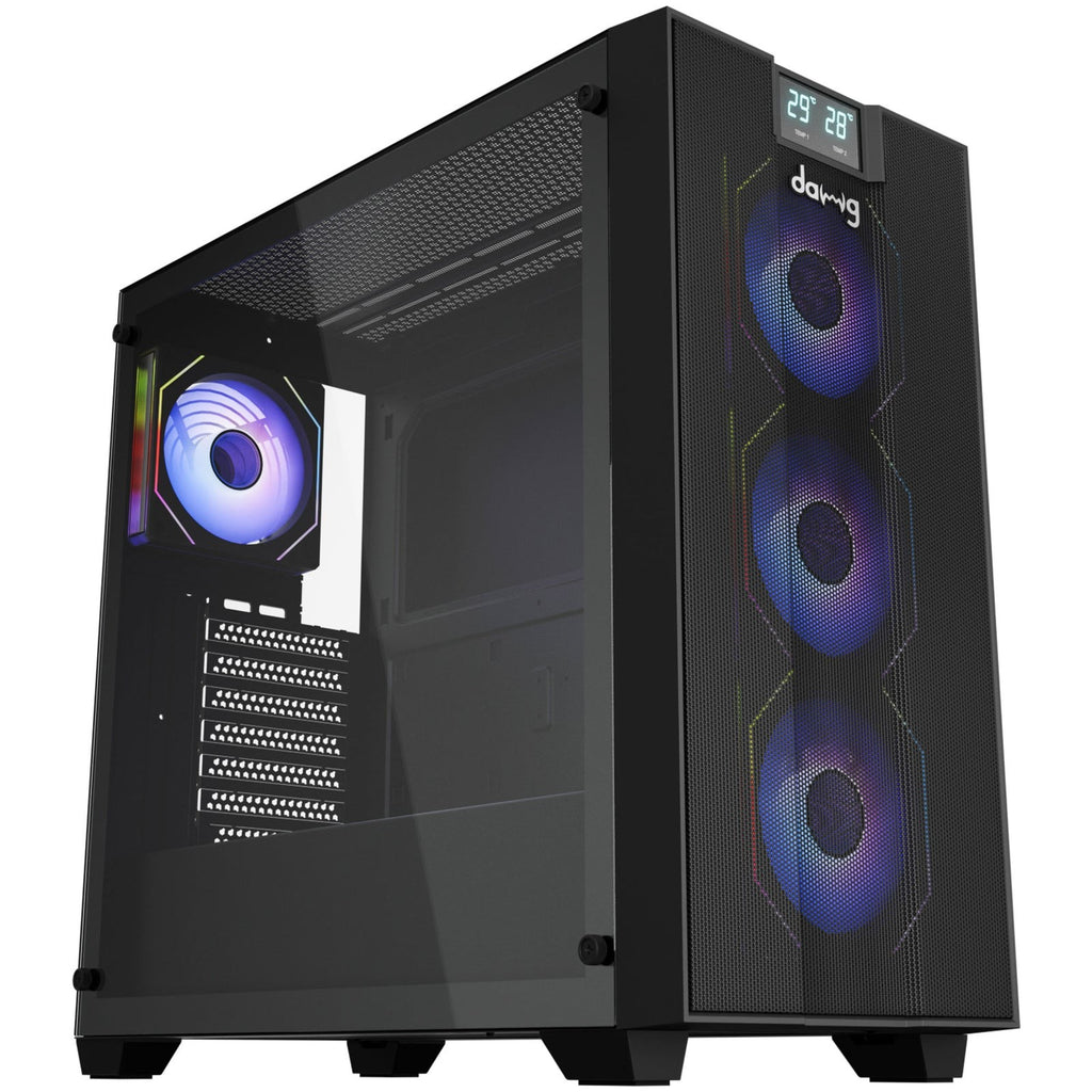 DAWG X 678 ARGB ATX Mid Tower Cabinet ( Black ) - image 1