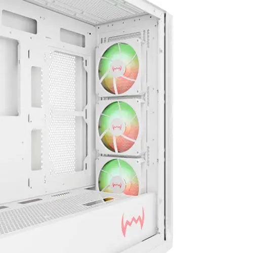 Dawg Y 720 White ARGB ATX Mid Tower Cabinet (Y720-ARGB-WHITE) – TechCure India