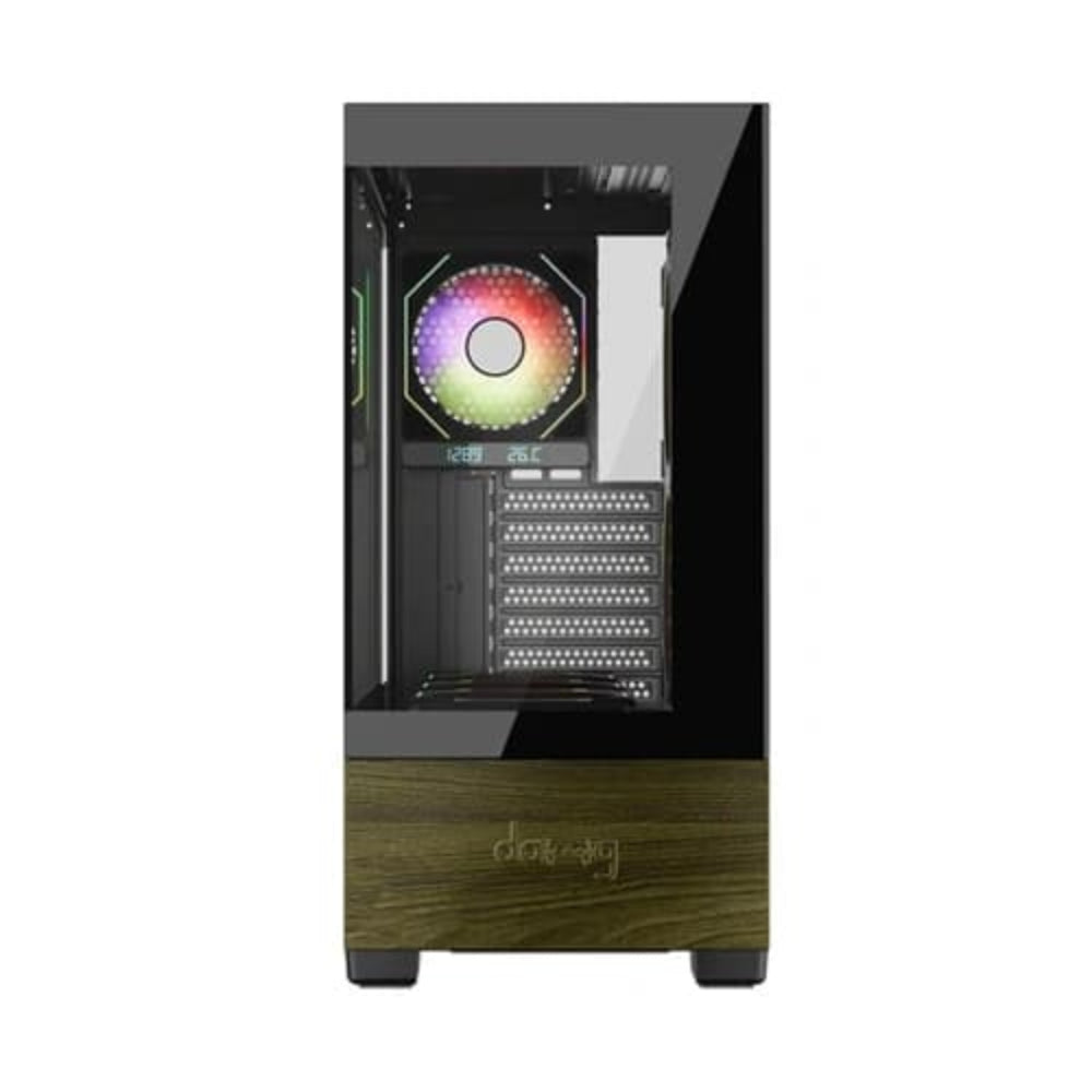DAWG Y 738 ARGB ATX Mid Tower Cabinet ( Black ) – photo 4 – TechCure India